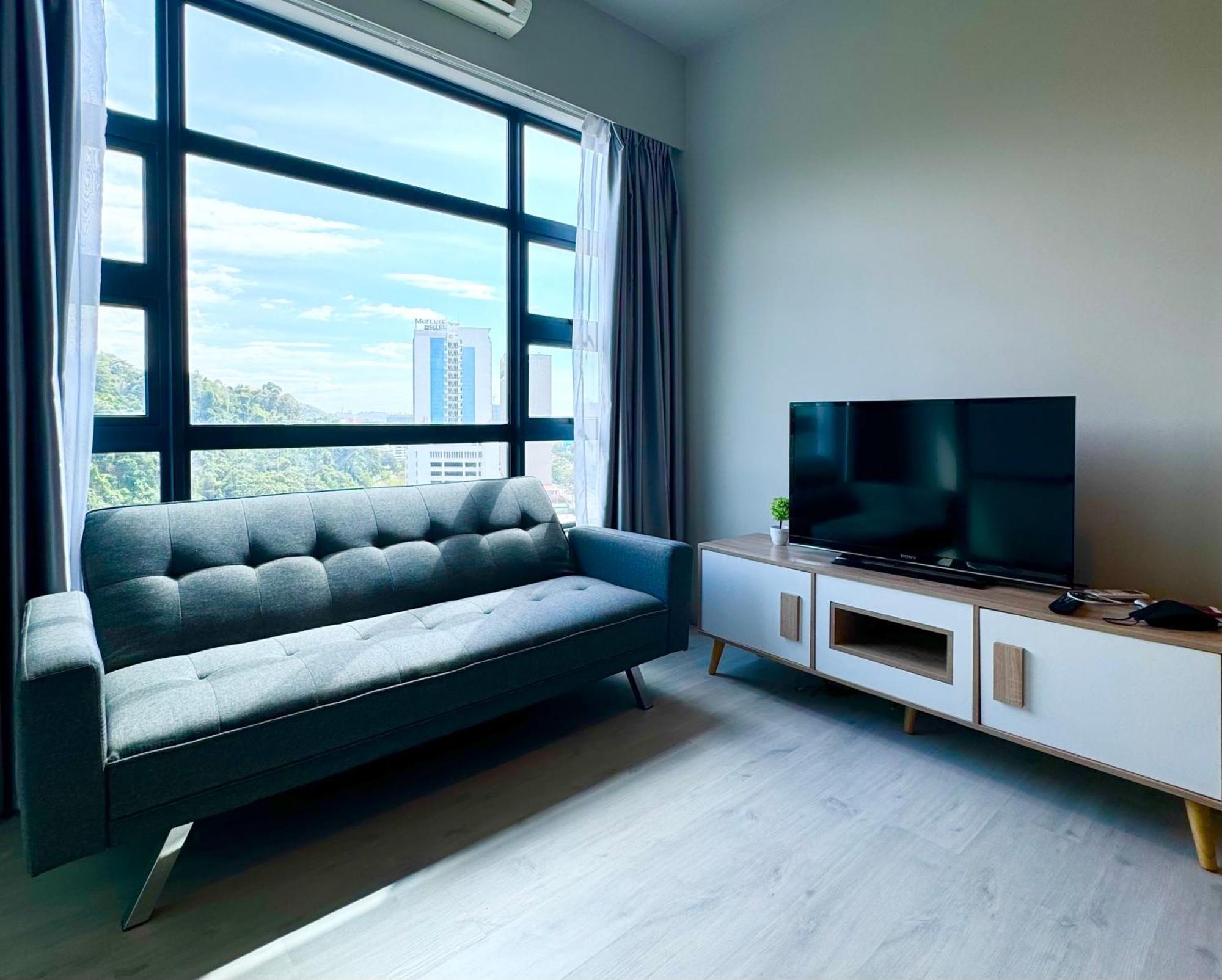 Sunset Seaview Vacation Condos @ Jesselton Quay Kota Kinabalu Chambre photo