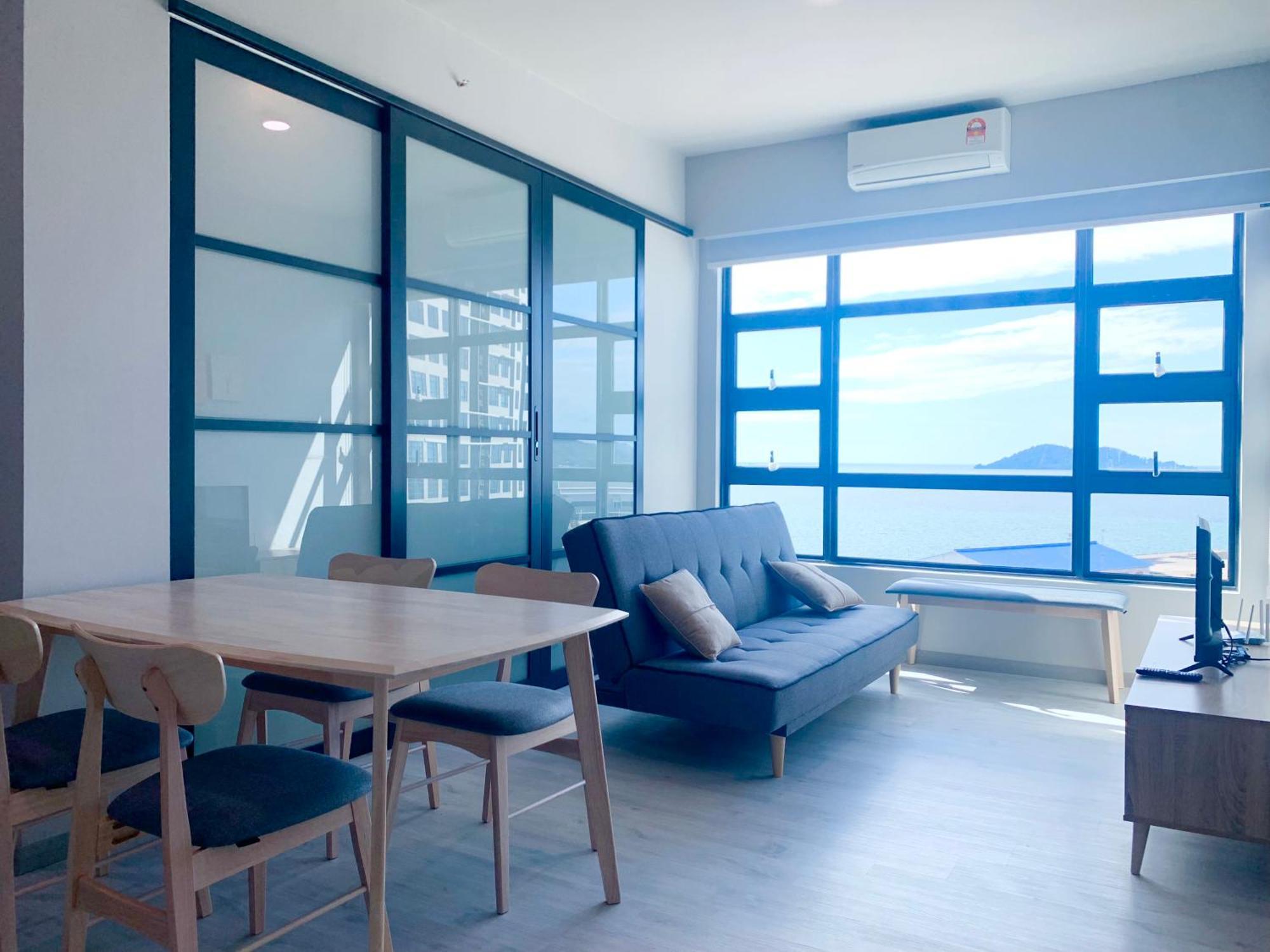 Sunset Seaview Vacation Condos @ Jesselton Quay Kota Kinabalu Chambre photo