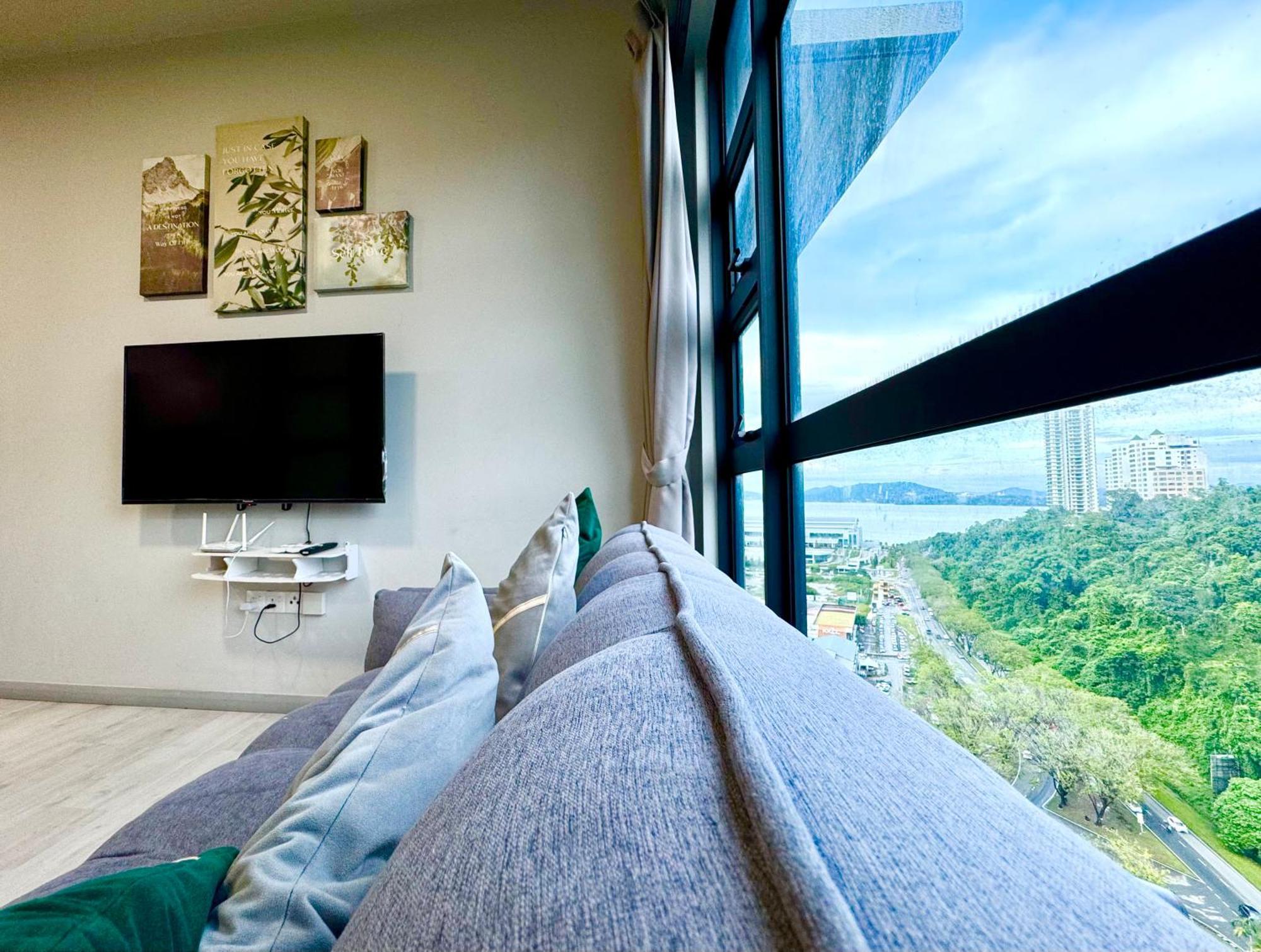 Sunset Seaview Vacation Condos @ Jesselton Quay Kota Kinabalu Extérieur photo