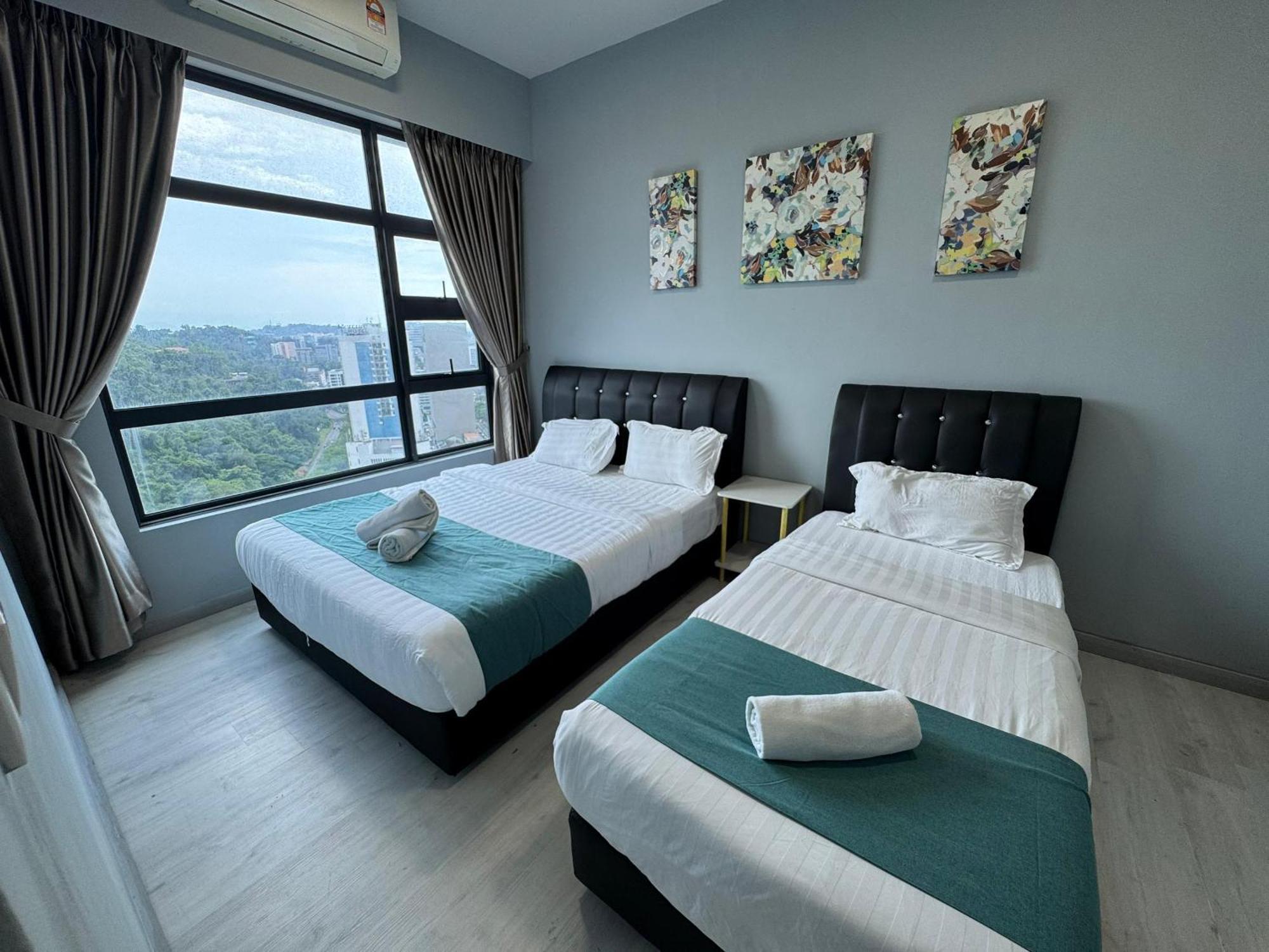 Sunset Seaview Vacation Condos @ Jesselton Quay Kota Kinabalu Extérieur photo